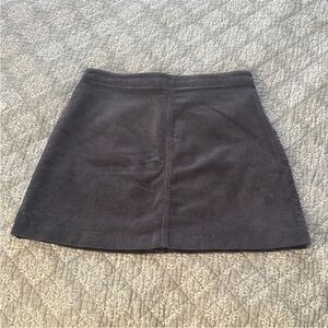Forever 21 Corduroy Gray Skirt